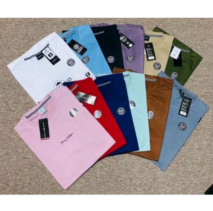 63rb_Kaos unisex katun  M 3 pcs 63rb, L 3 pcs 73rb, XL 3 pcs 84rb, XXL 92rb 3 pcs